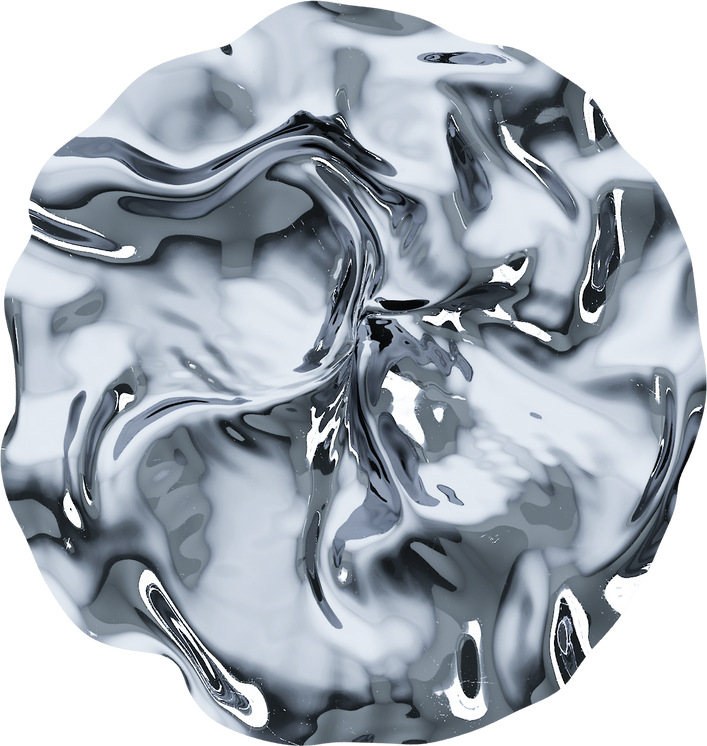 3D Amorphous Chromatic PuddleBlob